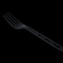 Reusable black fork 170mm CPLA BIO