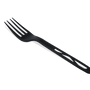 Reusable black fork 170mm CPLA BIO