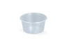 Rond bakje 80cc Ø70mm Transparant
