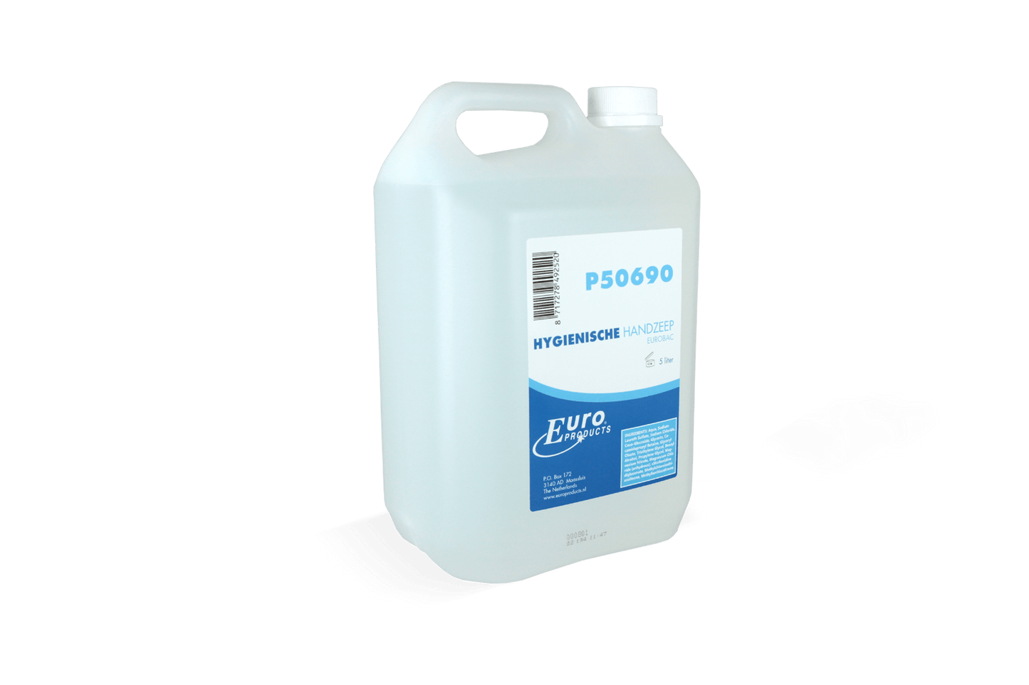 takeaware.nl Zeep Navulzeep Hygienisch 5 liter met Food Safety