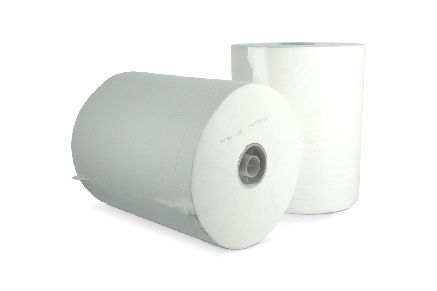 takeaware.nl Handdoek- en poetspapier Handdoekrol Matic 2 laags 6x165 meter Ø18cm 100% cellulose wit T7 (eigen gebruik)