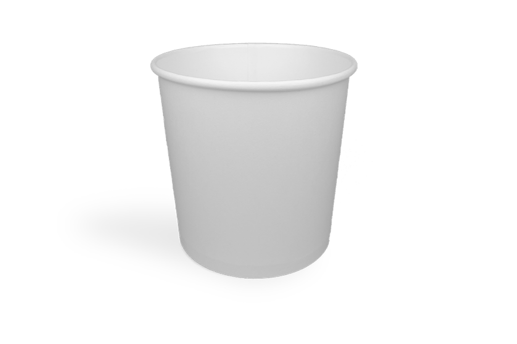 Soup cup 750ml Ø118mm 26oz cardboard white