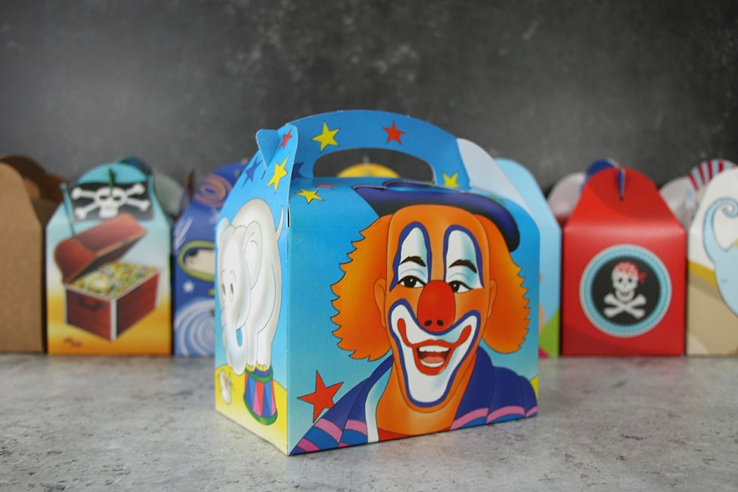 takeaware.nl Kids menuboxen Kids Menuboxen Clown