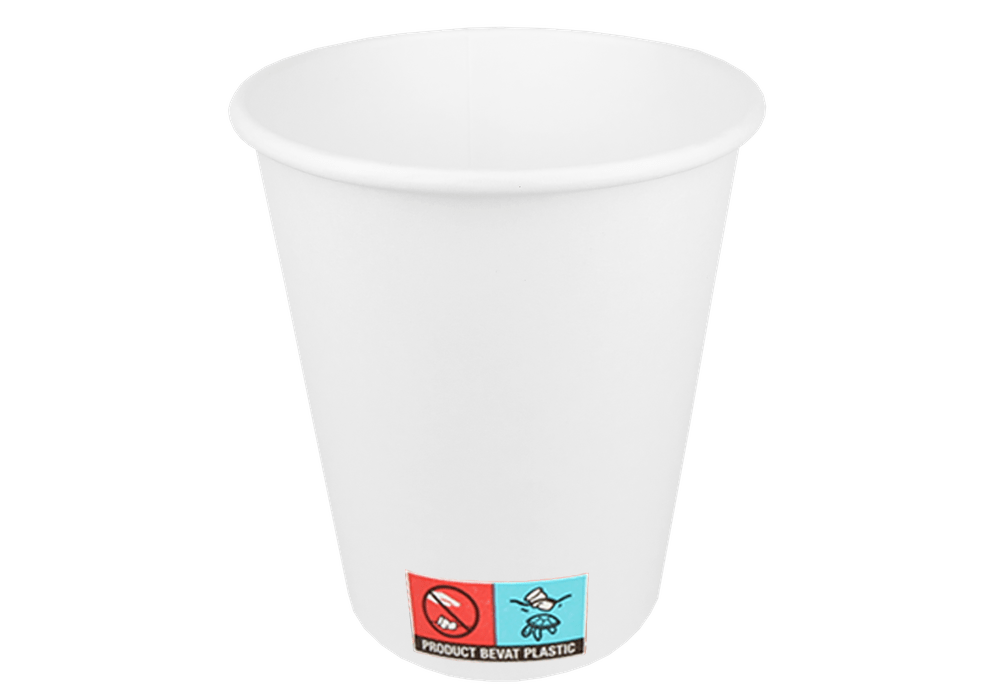 Gobelet à café 300cc 10oz Ø90mm carton blanc