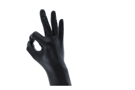 Handschoenen Vitrile Cat III Zwart Maat XL